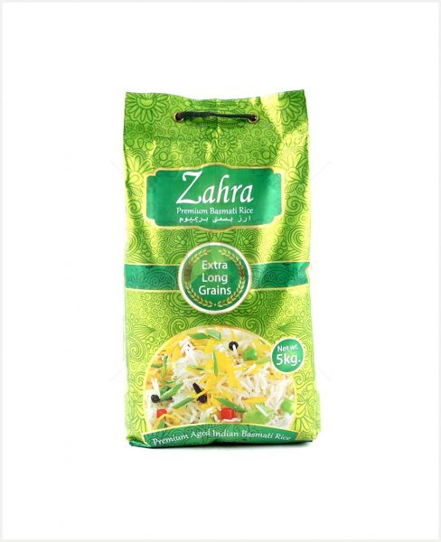 ZAHRA PREMIUM BASMATI RICE 5KG