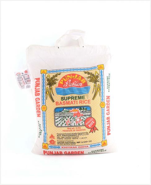 PUNJAB GARDEN SUPREME BASMATI RICE 5KG