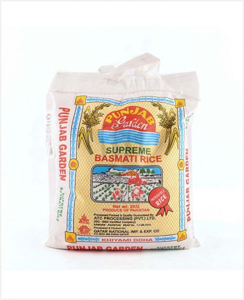 PUNJAB GARDEN SUPREME BASMATI RICE 2KG