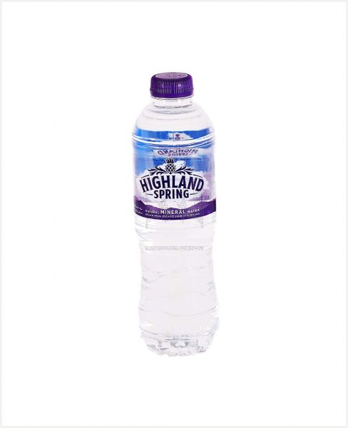 Highland Spring Natural Mineral Water 500ml